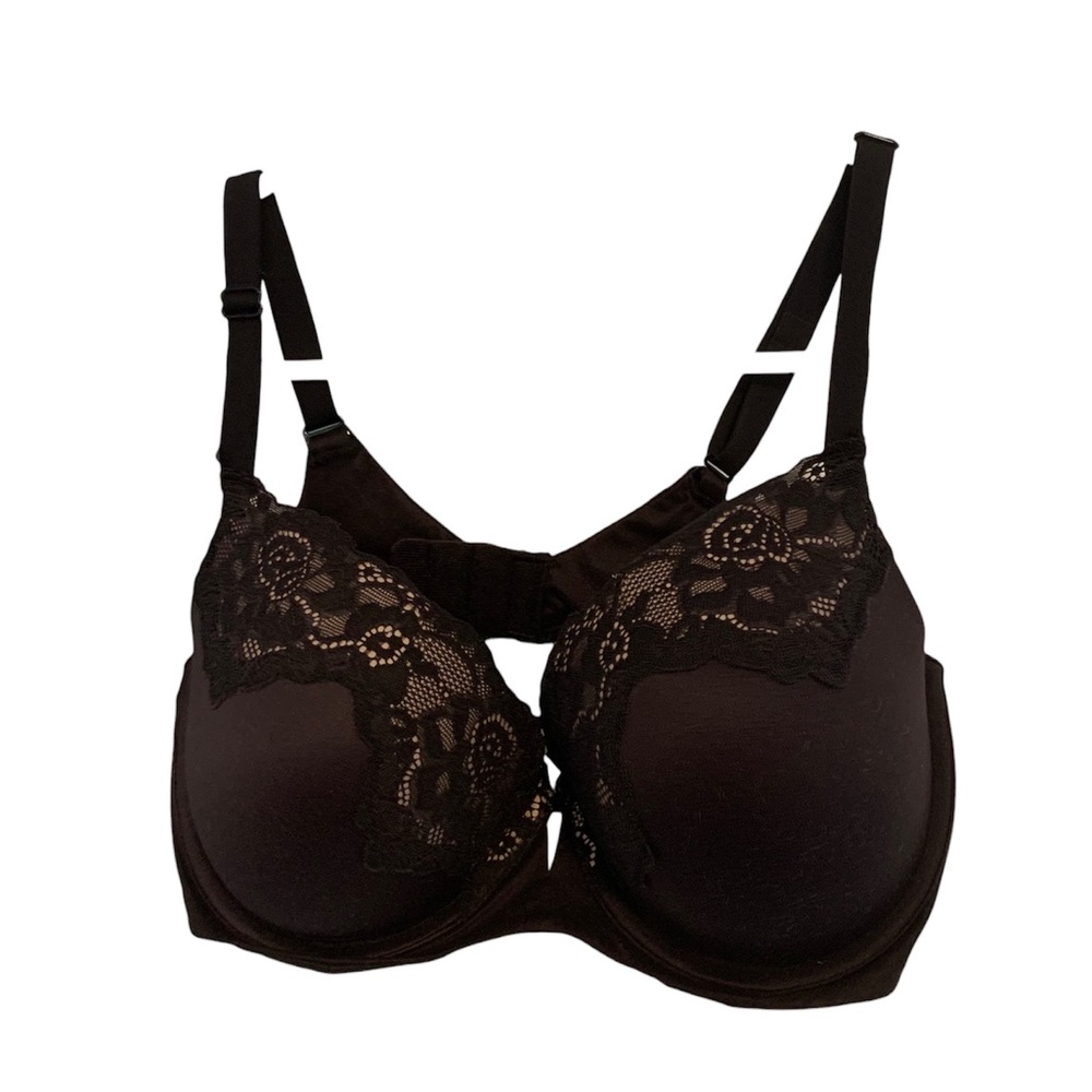 Maidenform Your Lift Underwire Convertible Black Pushup Bra 34D with Lace